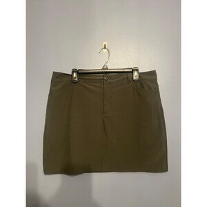 Women’s‎ Eddie Bauer Charcoal Gray Skort SZ 14 Outdoors, Hiking, Athletic